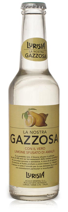 Gazzosa - Con il vero limone sfusato di Amalfi